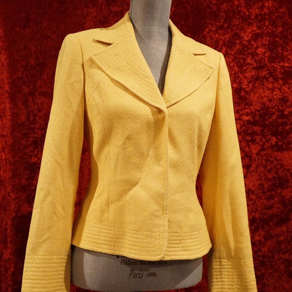 Carlisle Canary Yellow Blazer